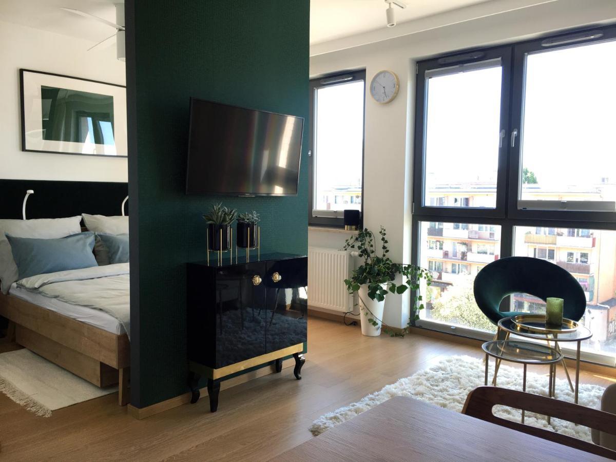 Green Apartment Gdansk Z Garazem Екстер'єр фото